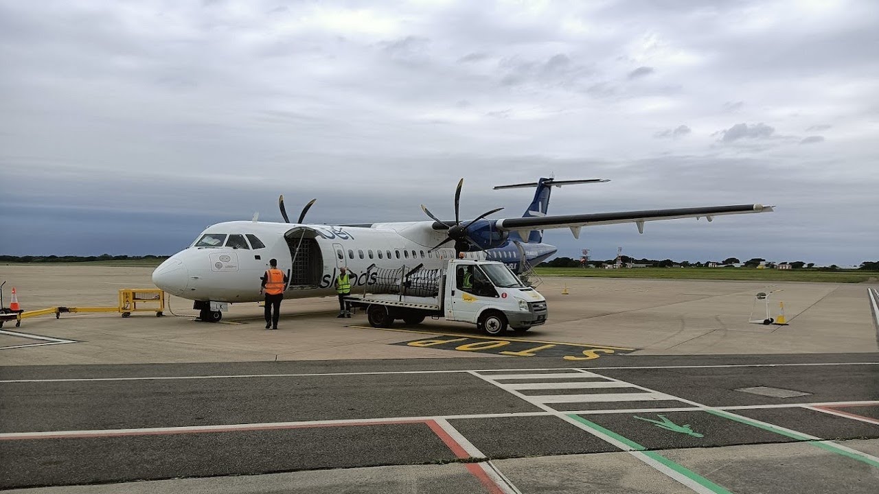 Blue Island Airlines ATR 72-500 Full Flight Jersey - Guernsey (JER-GCI)
