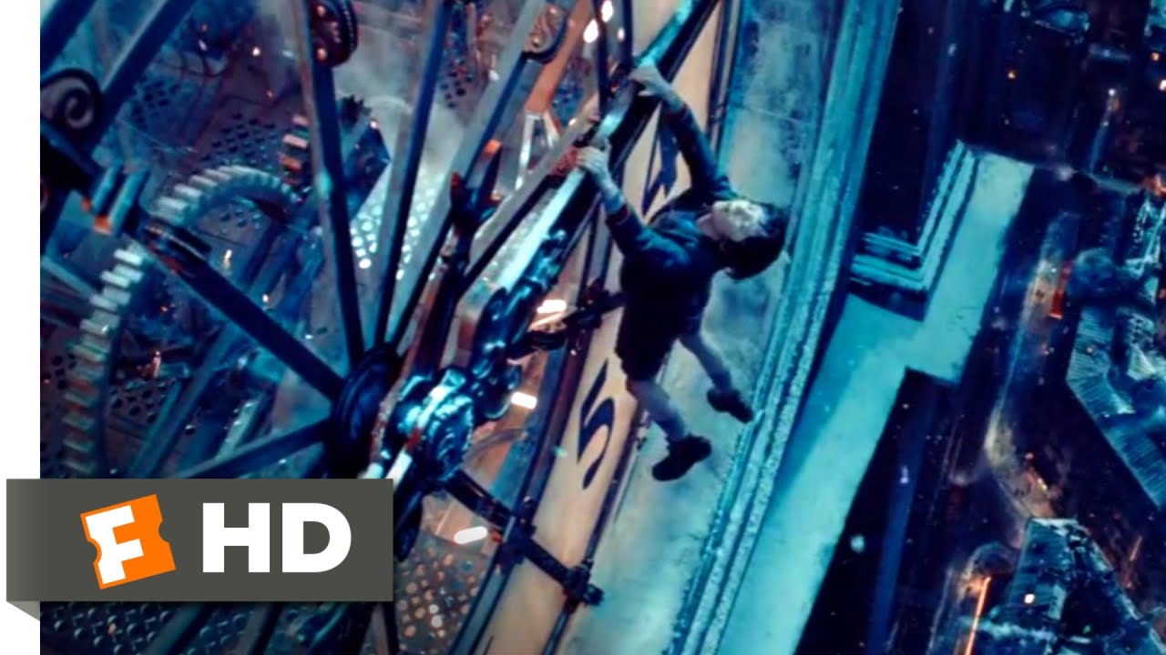 Hugo (2011) - Clocktower Chase Scene (8/10) | Movieclips