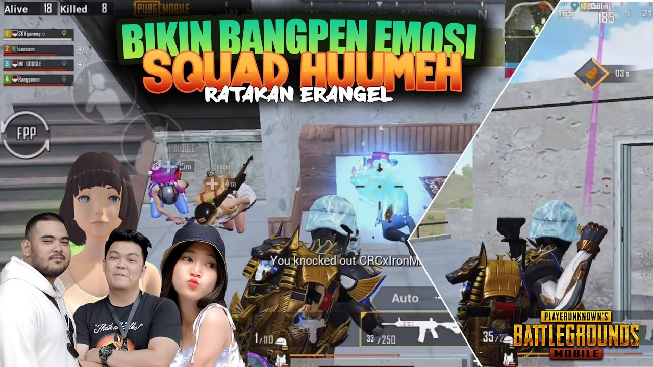BANGPEN EMOSI, CLUTH MOMENT, CENCEN NYANYI, GULU DC!!! - PUBG MOBILE INDONESIA