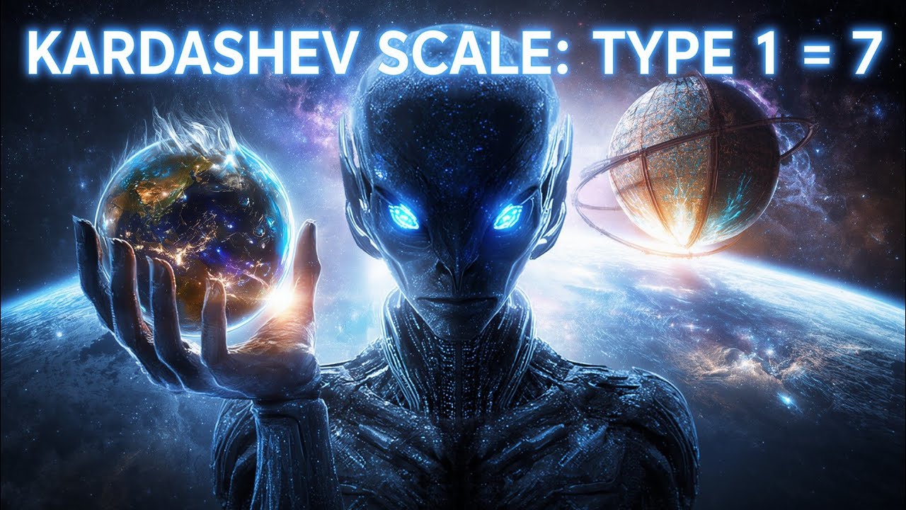 The Kardashev Scale: Type 1 to Type 7 Civilizations Explained