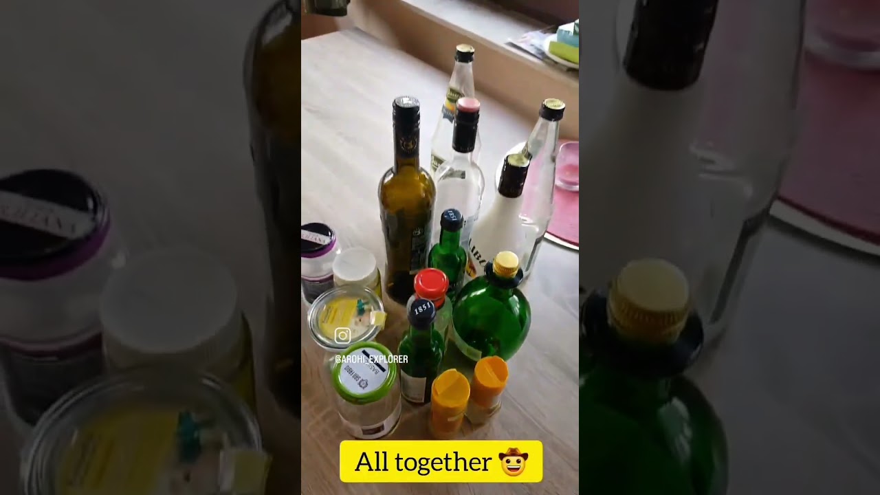 How to recycle glass bottles in Germany🇩🇪|| #recycle #upcycling #climatechange #bottlerecycling