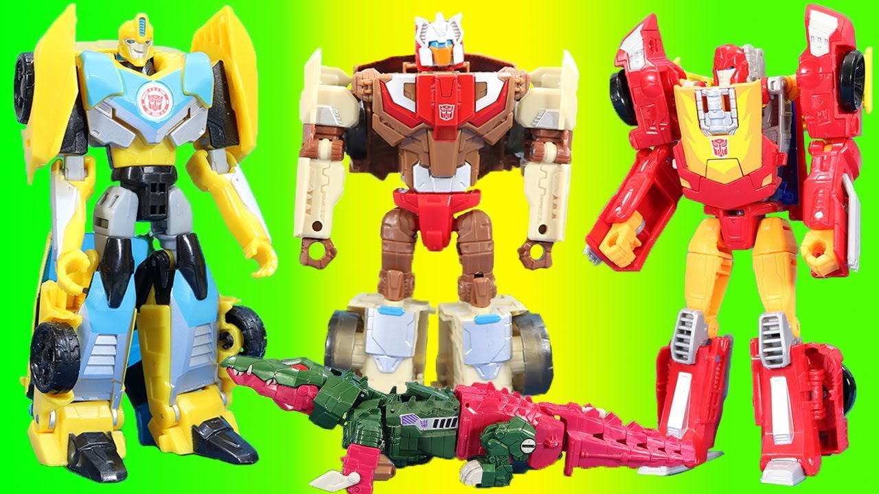Transformers Generations Hot Rod Titans Return Adventure Bumblebee, Chromedome, Starscream & More!
