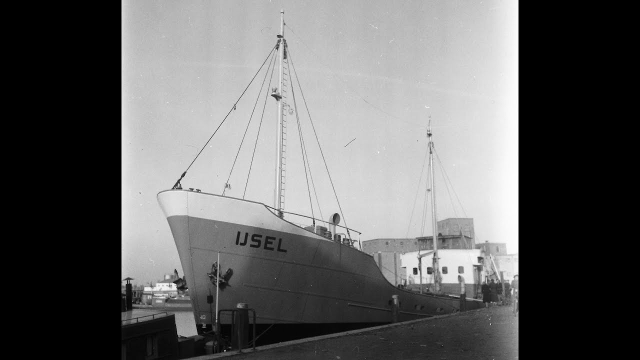 Bouw, tewaterlating en vaart MS IJSEL 1951, Werf D & Joh. Boot, motorenfabriek 