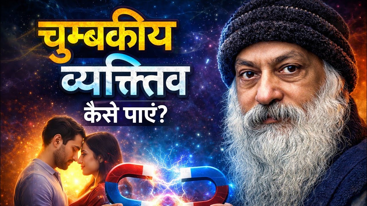 चुंबकीय व्यक्तित्व कैसे पाएँ? | Magnetic Personality कैसे बनाएं Osho Hindi Pravachan, #osho 