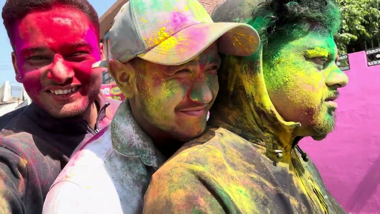 Vlog day …32 happy Holi #vlog #like #youtube #holi #viral 