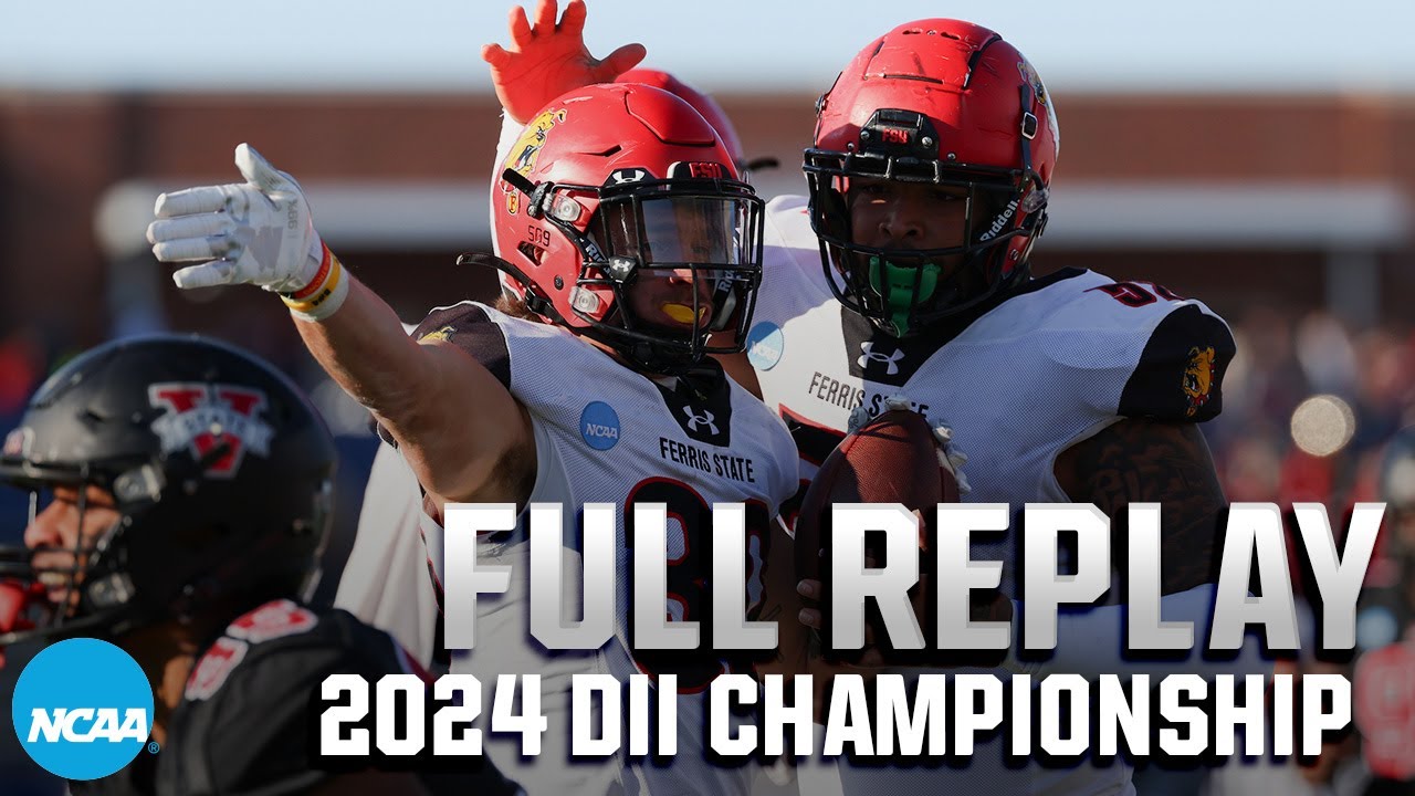 Ferris State vs. Valdosta State: 2024 DII football championship | FULL REPLAY