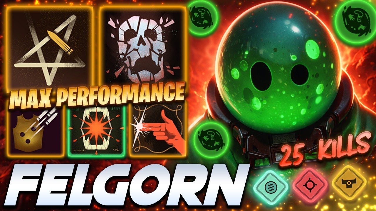 Felgorn Viscous 25 KILLS MAX PERFORMANCE - Deadlock Pro Gameplay & Guides [Watch & Learn]