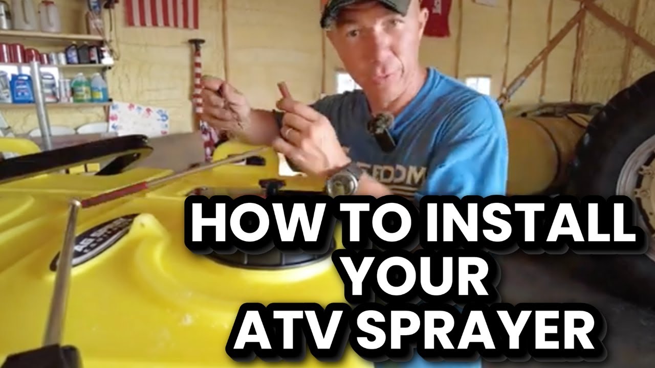 65 Gallon UTV Sprayer Installation | Ag Spray Equipment Setup by Freedom Farms 🌾