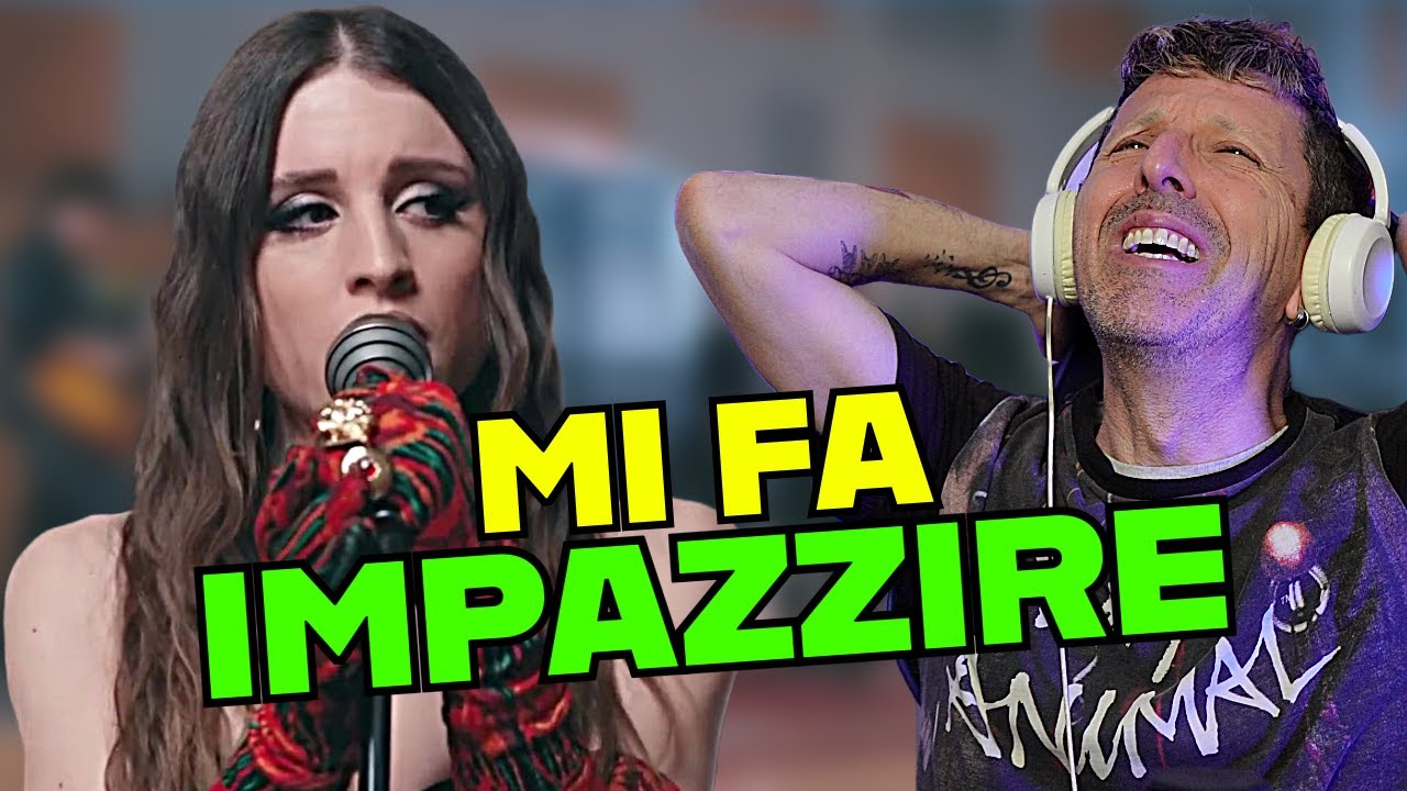Angelina Mango - Fila Indiana (Live) | Italy 🇮🇹 | #EurovisionALBM | CANTAUTOR REACTION
