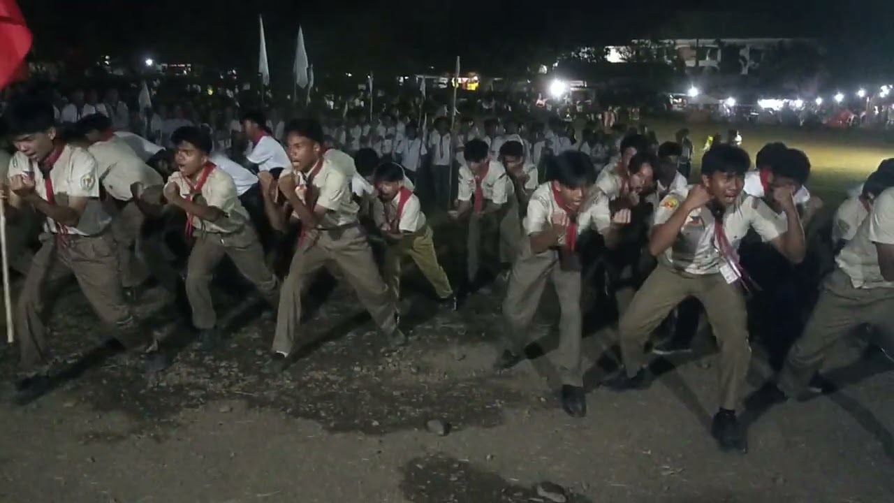 JRLMHS Yell and Song During Provincial Jamboree 2023