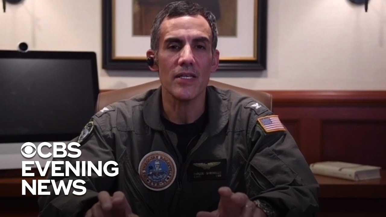 CBS News exclusive: USS Theodore Roosevelt's new commander on fight against coronavirus