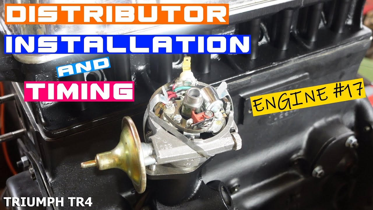 Triumph TR4 - Engine Rebuild #17: Distributor Install | Roundtail Restoration