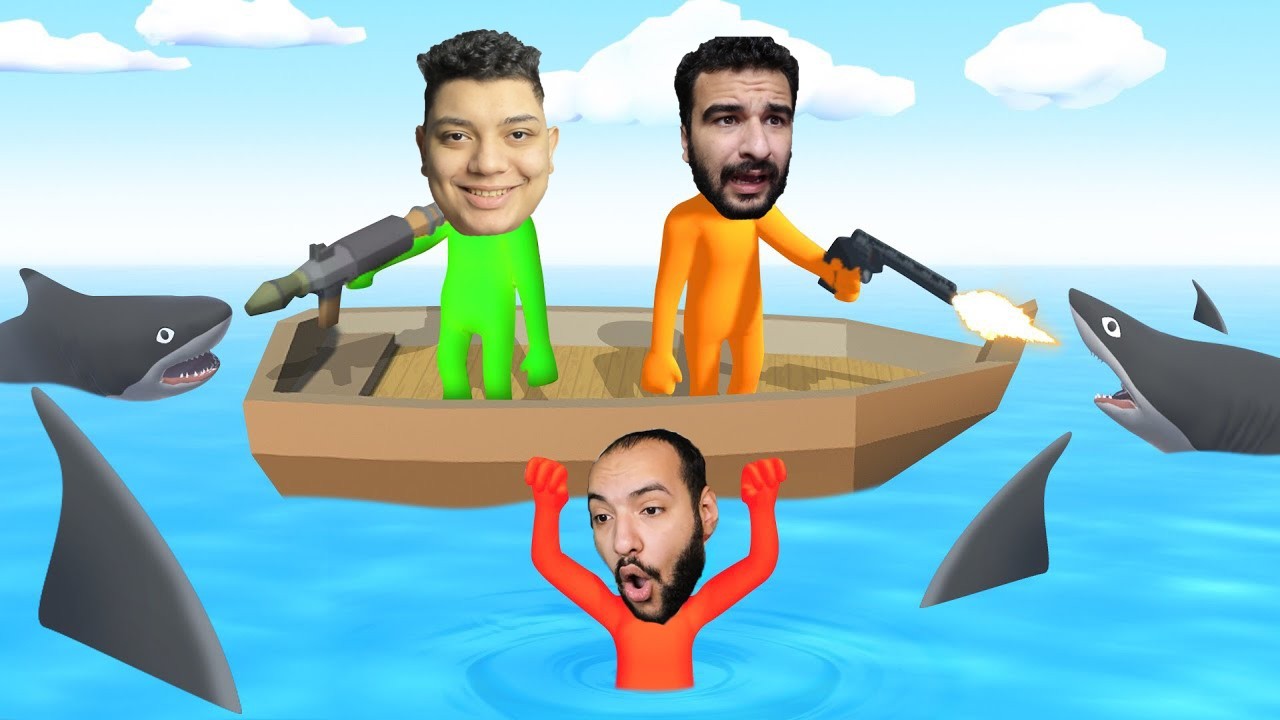 حاولت اصالح ستورم علي فتحي في اللعبة دي ولكن ضربوني انا | Party Animals