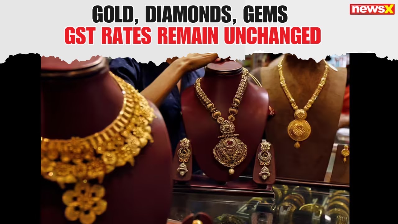 GST Update: Common-Use Items in 0&ndash;5% Slab; Gold, Diamonds, Gems Rates Remain Unchanged