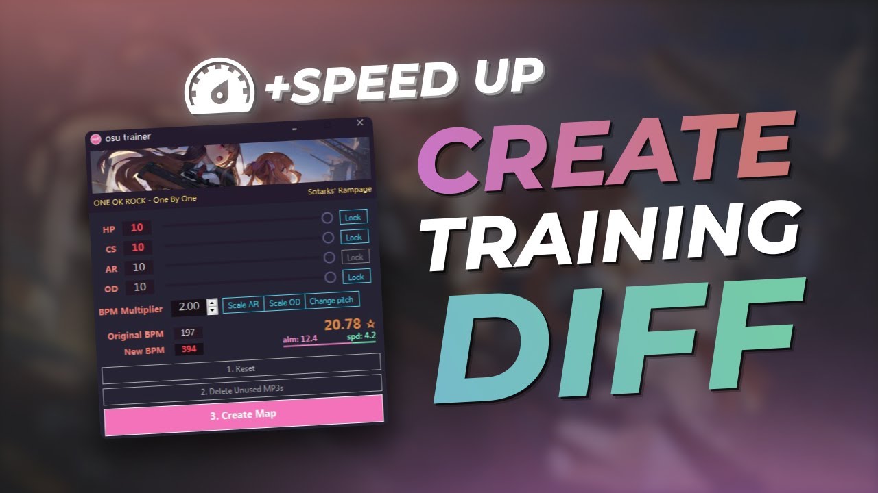 Ускорение Карт Прямо В Игре?? - osu-trainer [osu! programs]