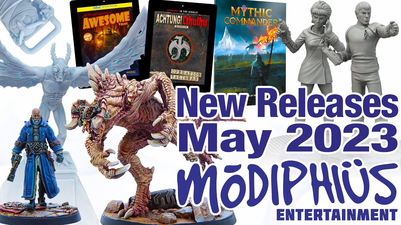 Modiphius New Releases - May 2023