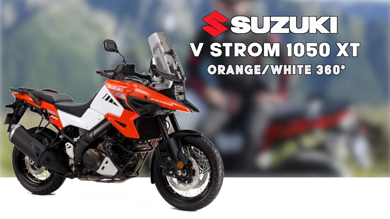 SUZUKI V STROM 1050 XT 360° ORANGE/ WHITE 2020