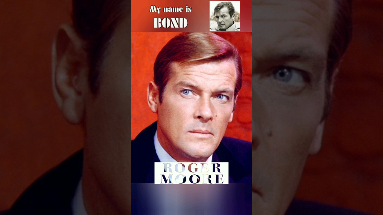 The Most Charming Hero of Hollywood Roger Moore #rogermoore #shorts