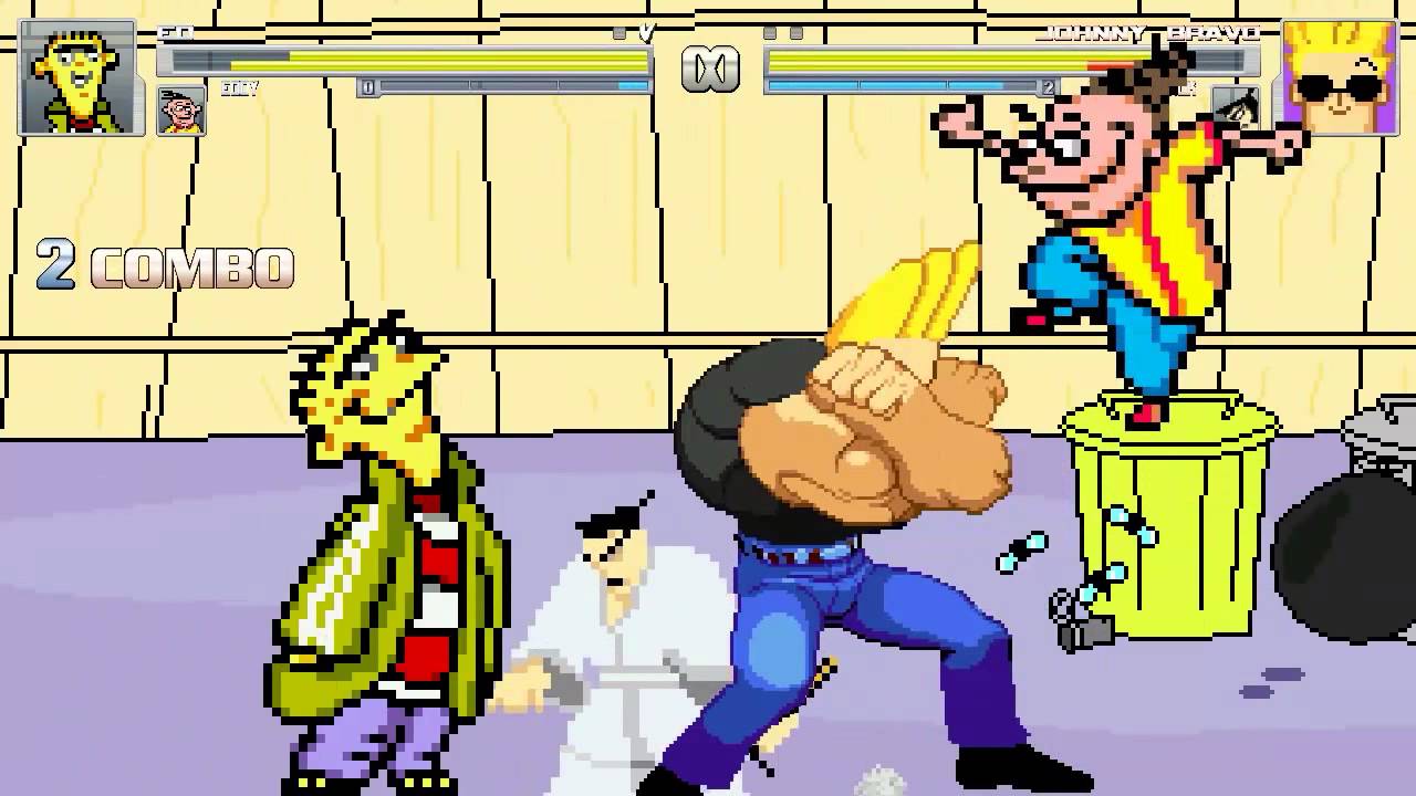 AN Mugen #73: Ed & Eddy VS Johnny Bravo & Samurai Jack