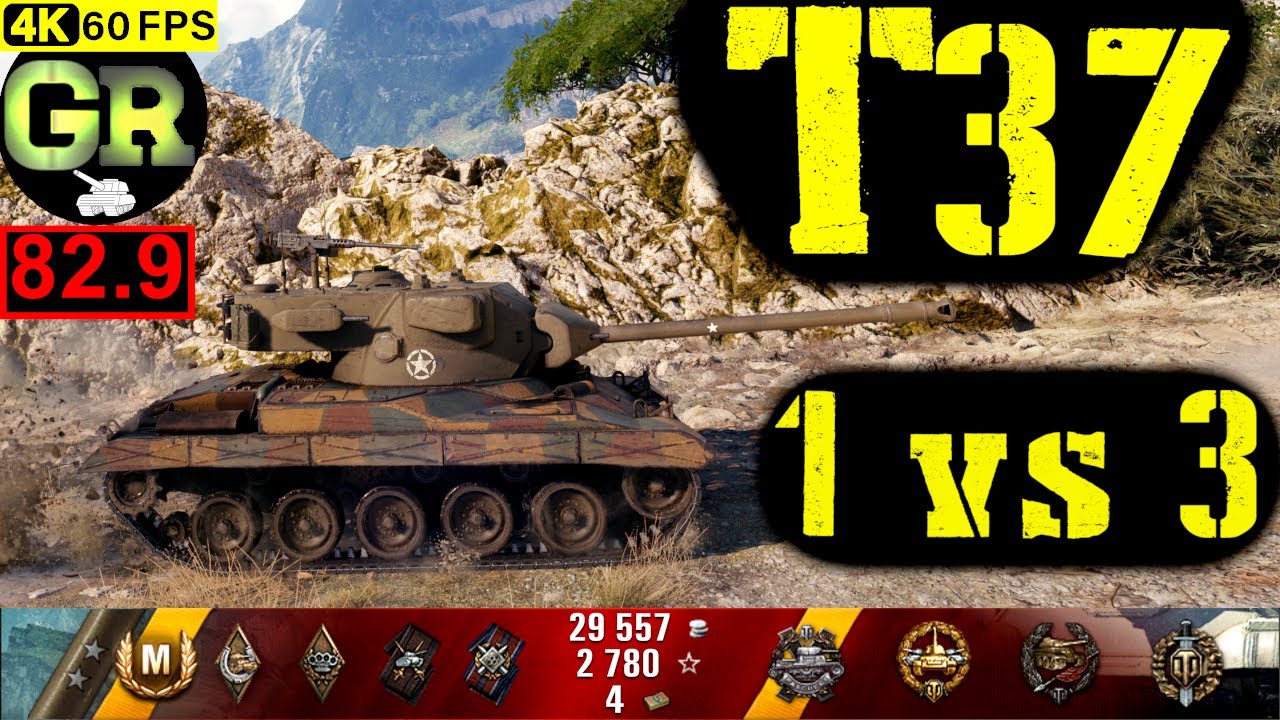 83_World of Tanks T37 WoT Replay - 6 Kills 2.8K DMG(Patch 1.5.0)