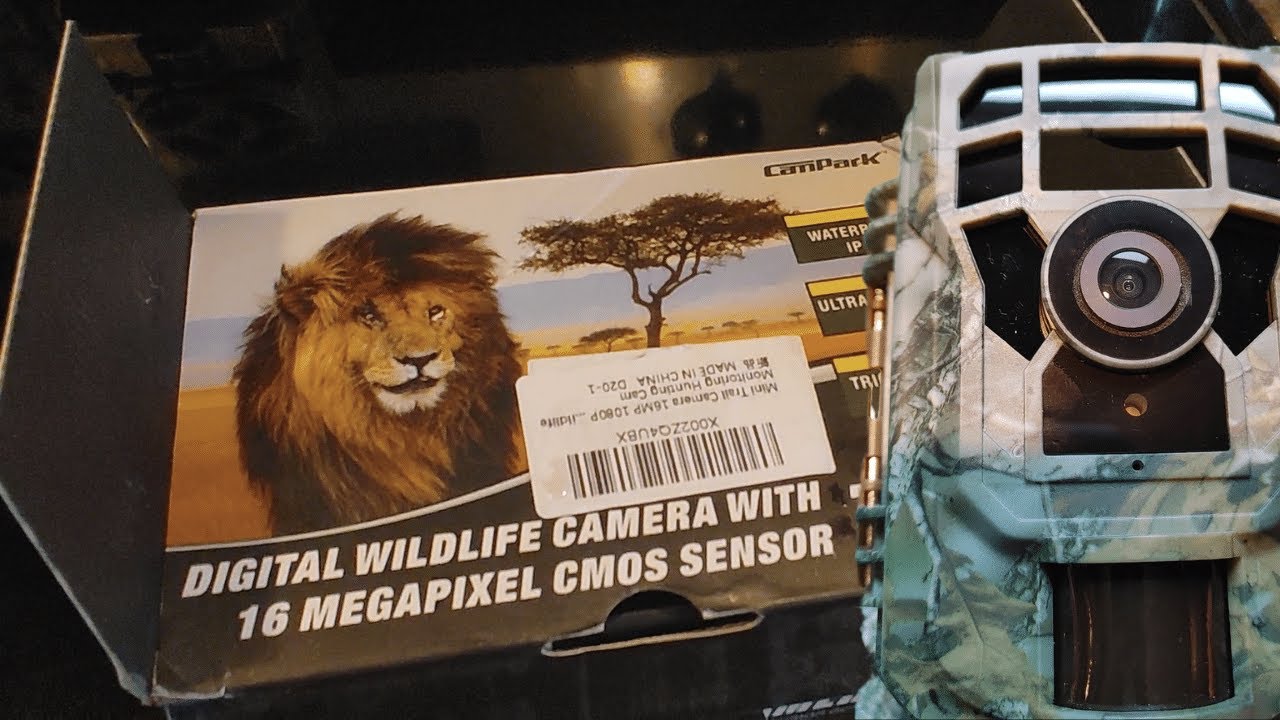 Campark T20-1 HD Trailcam (Unbox and Demo)