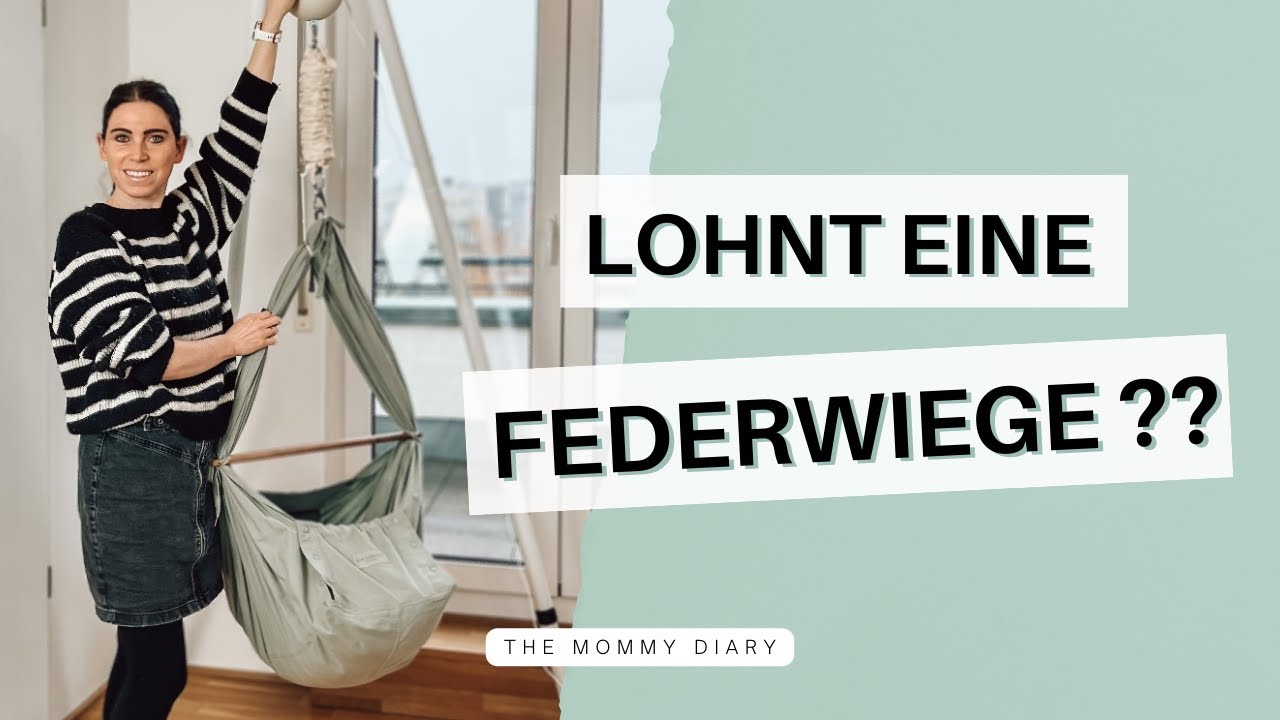 Babyerstaustattung: Lohnt eine Federwiege?? | Meine Erfahrungen + Vorstellung Moonboon-Federwiege