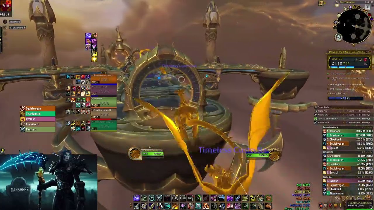 +30 Tyrannical Galakrond's Fall MM Hunter PoV BTM