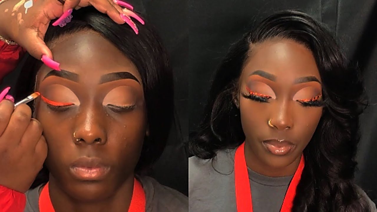 Matte Cut Crease & Glitter Liner | Client Tutorial