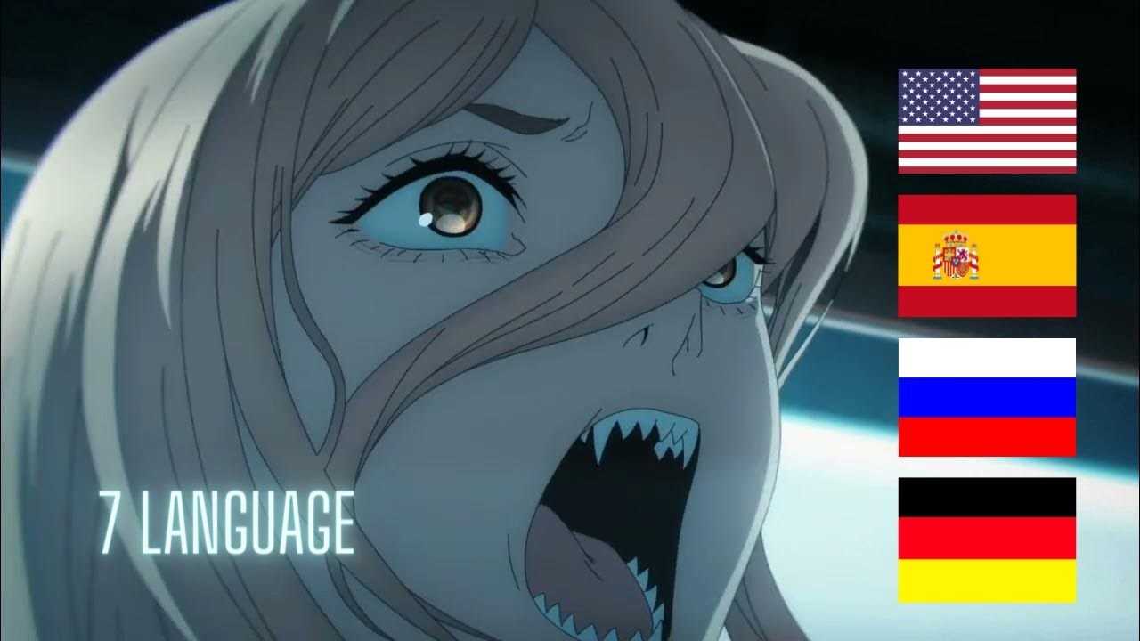 Power saying WOAH in different languages | Chainsaw Man