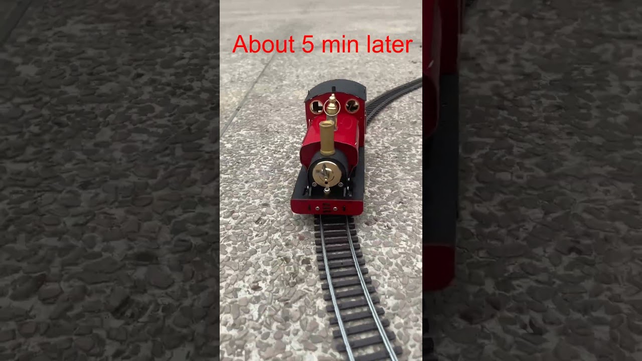 How to Operate the Steam Locomotive Model | Stirlingkit