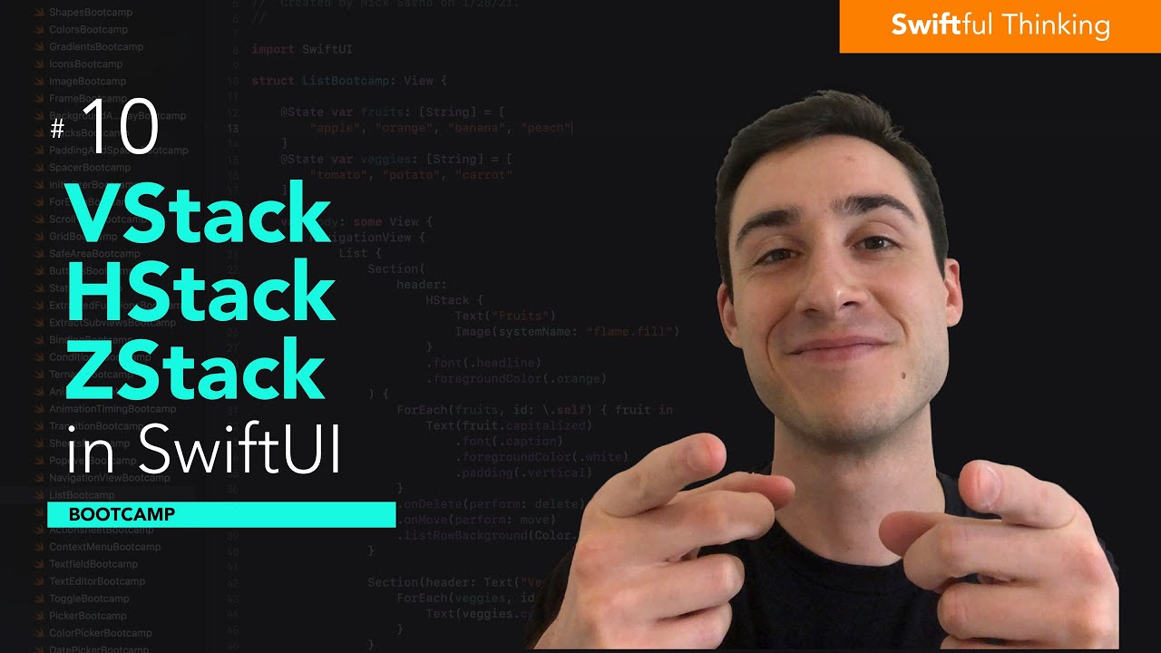 VStack, HStack, and ZStack in SwiftUI | Bootcamp #10