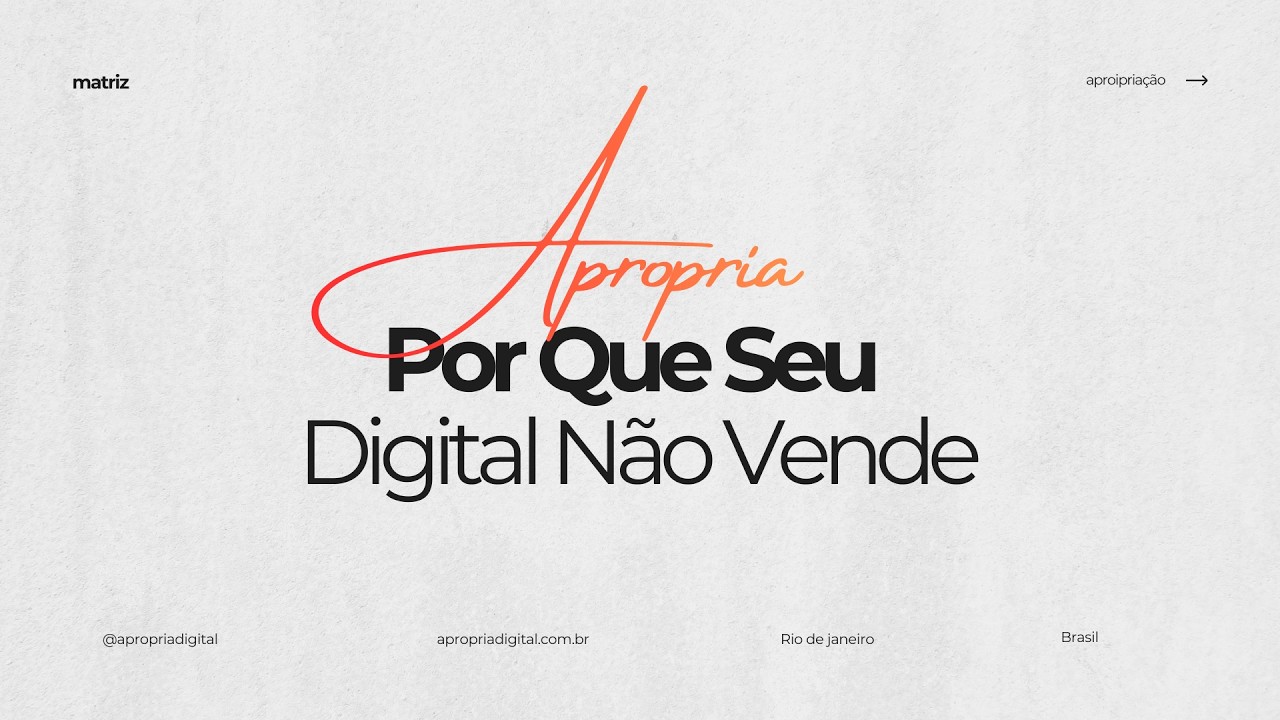 O Erro Que Te Impede de Crescer no Digital (Mesmo Trabalhando Muito)