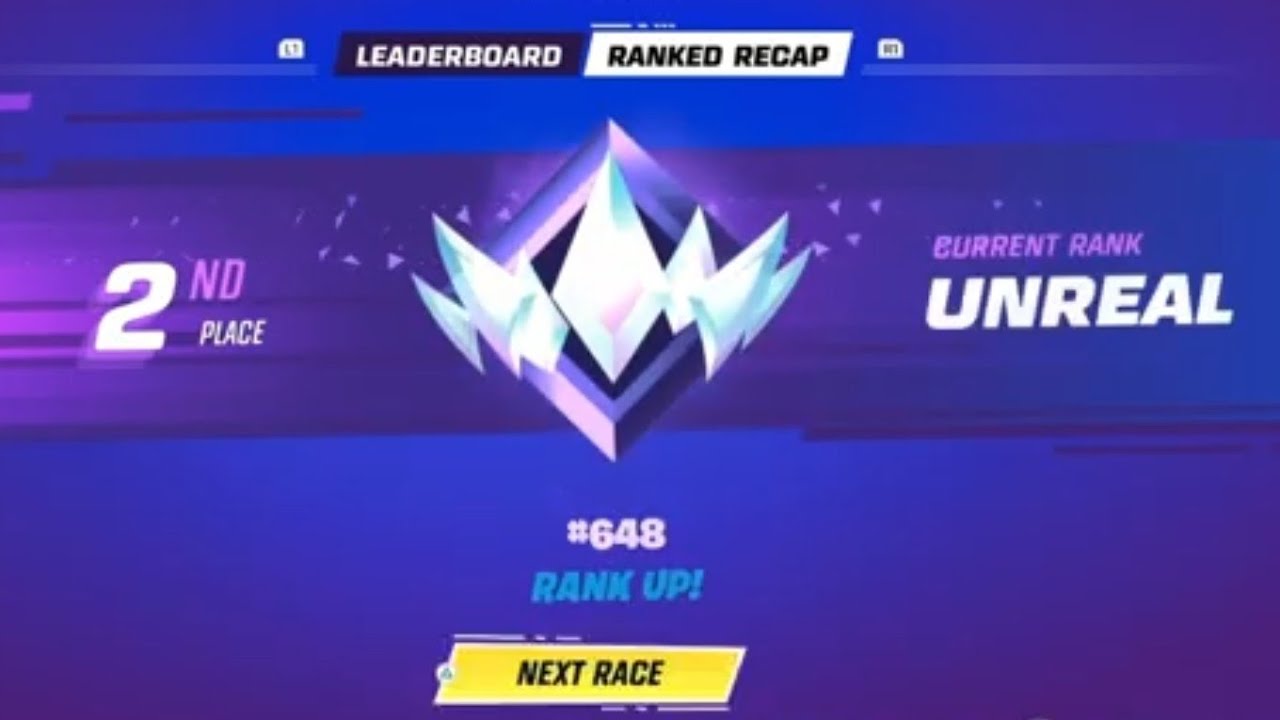 UNREAL RANK IN ROCKET RACING | WEEK 112.b