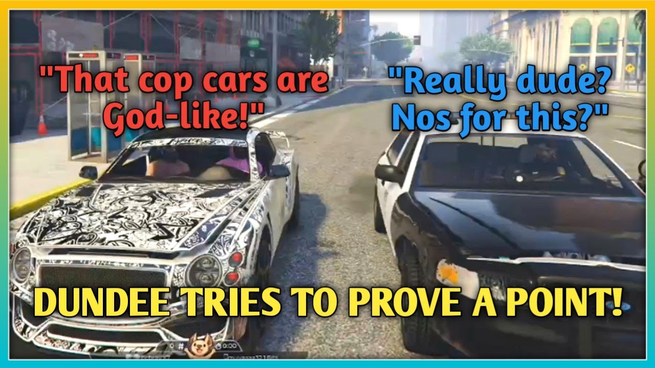 Dundee PROVES A POINT To Officer TJ Walker Regarding Their Cop Cars | FULL CONTEXT & BOTH POVs