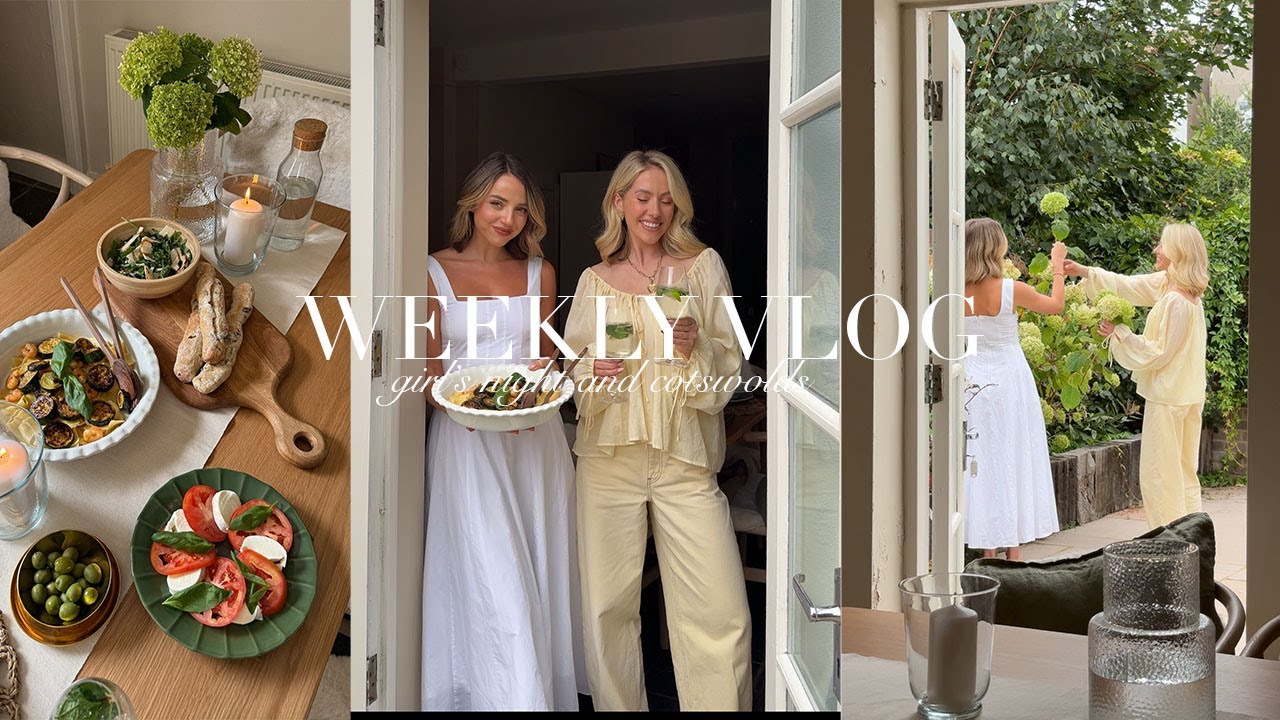 Weekly vlog: girl's night, antiques haul and the cotswolds