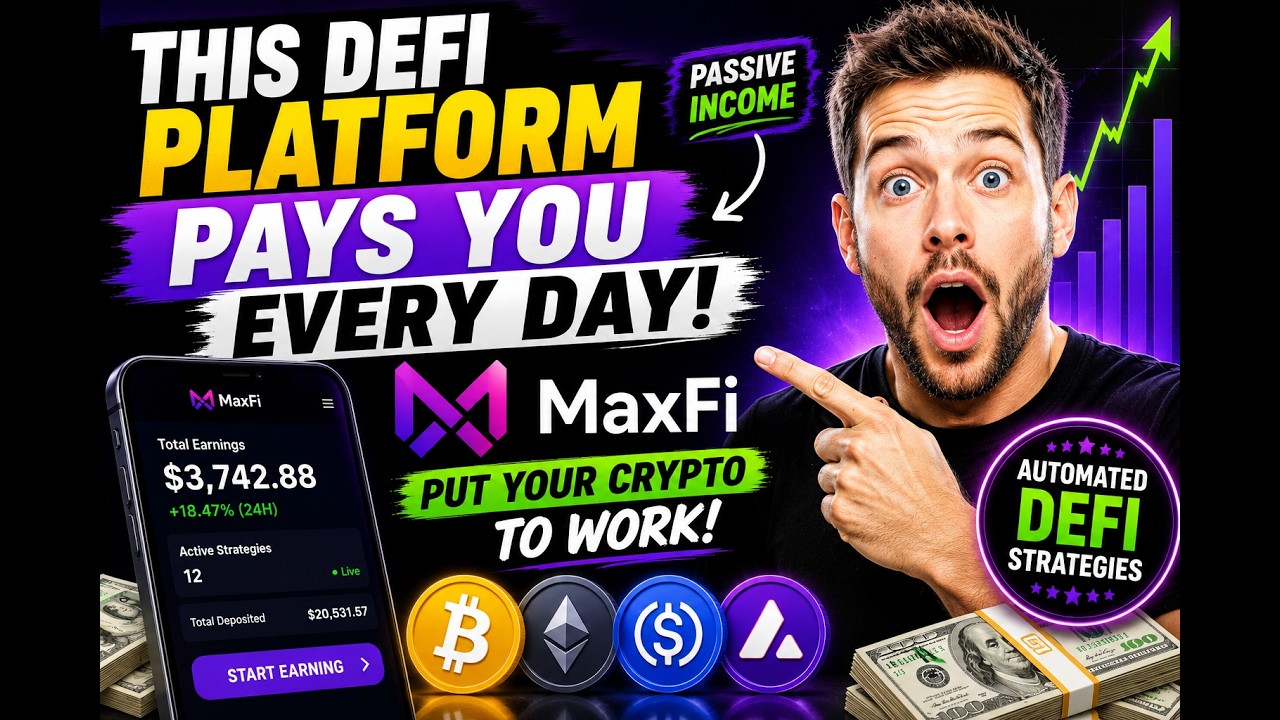 Эта DeFi-платформа платит каждый день?! Пассивный доход с MaxFi! #maxfi #криптовалюта #defi