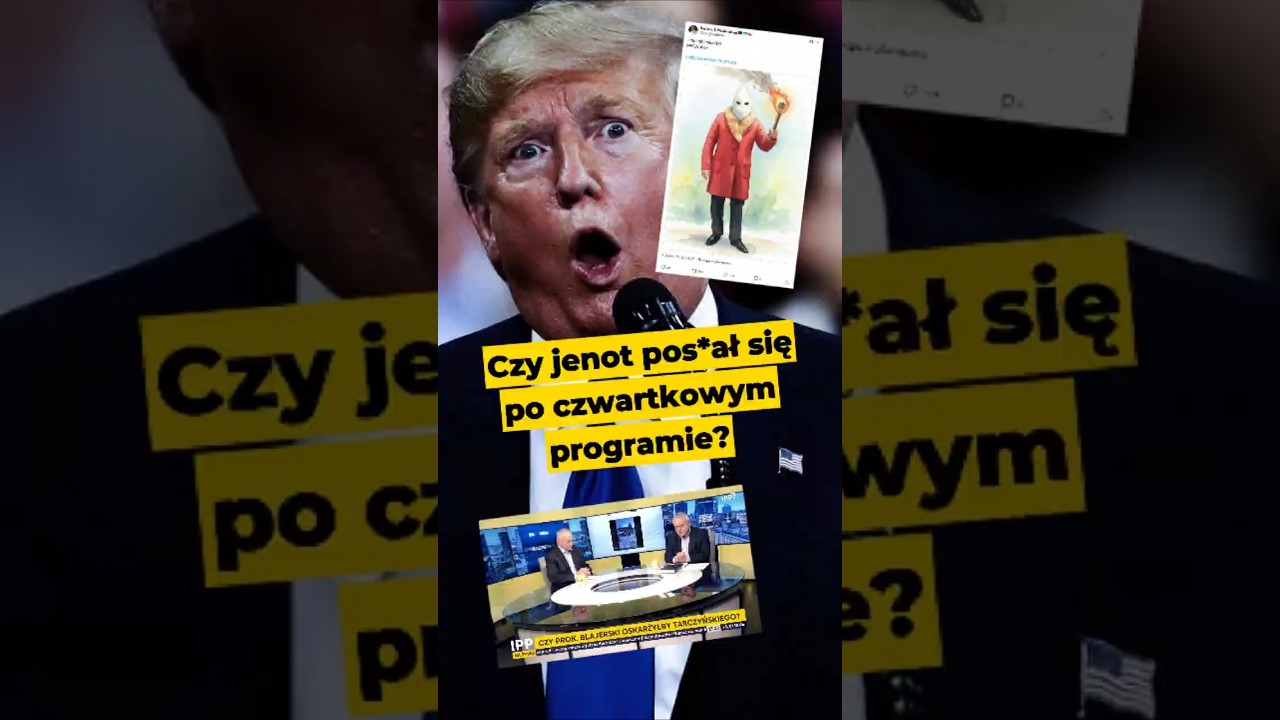 Jenot pos*ał się po czwartkowym programie? #Trump #USA #jenot #Chojecki #Blajerski #polityka
