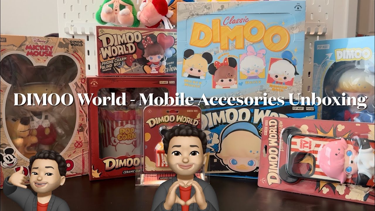 Part 2 - DIMOO WORLD - Mobile Accessories Unboxing