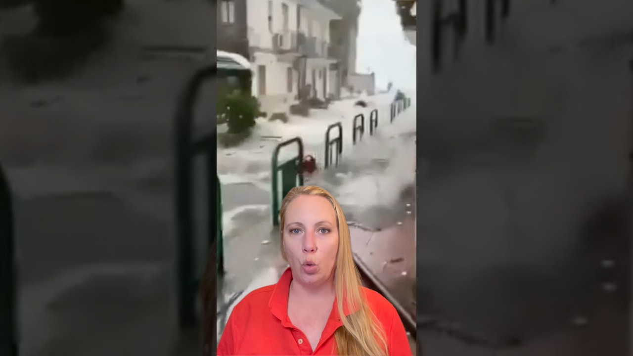 30ft Waves - Tsunami Apocalypse in Sicily Italy