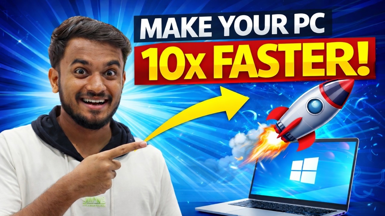 Make Your PC 10x Faster in 10 Minutes