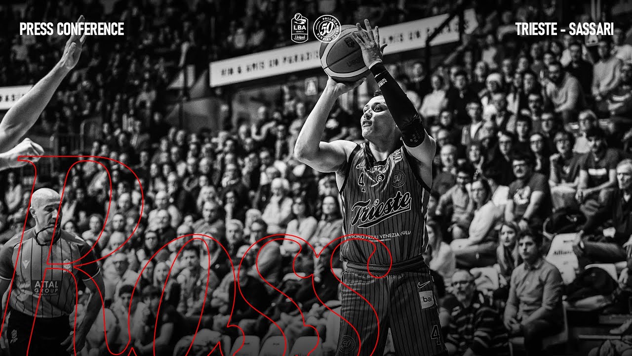 Pallacanestro Trieste - Dinamo Sassari | Ross Press Conference🔴🎙️