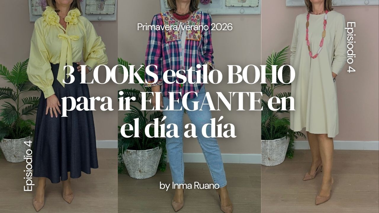 3 LOOKS estilo BOHO para ir ELEGANTE en el día a día