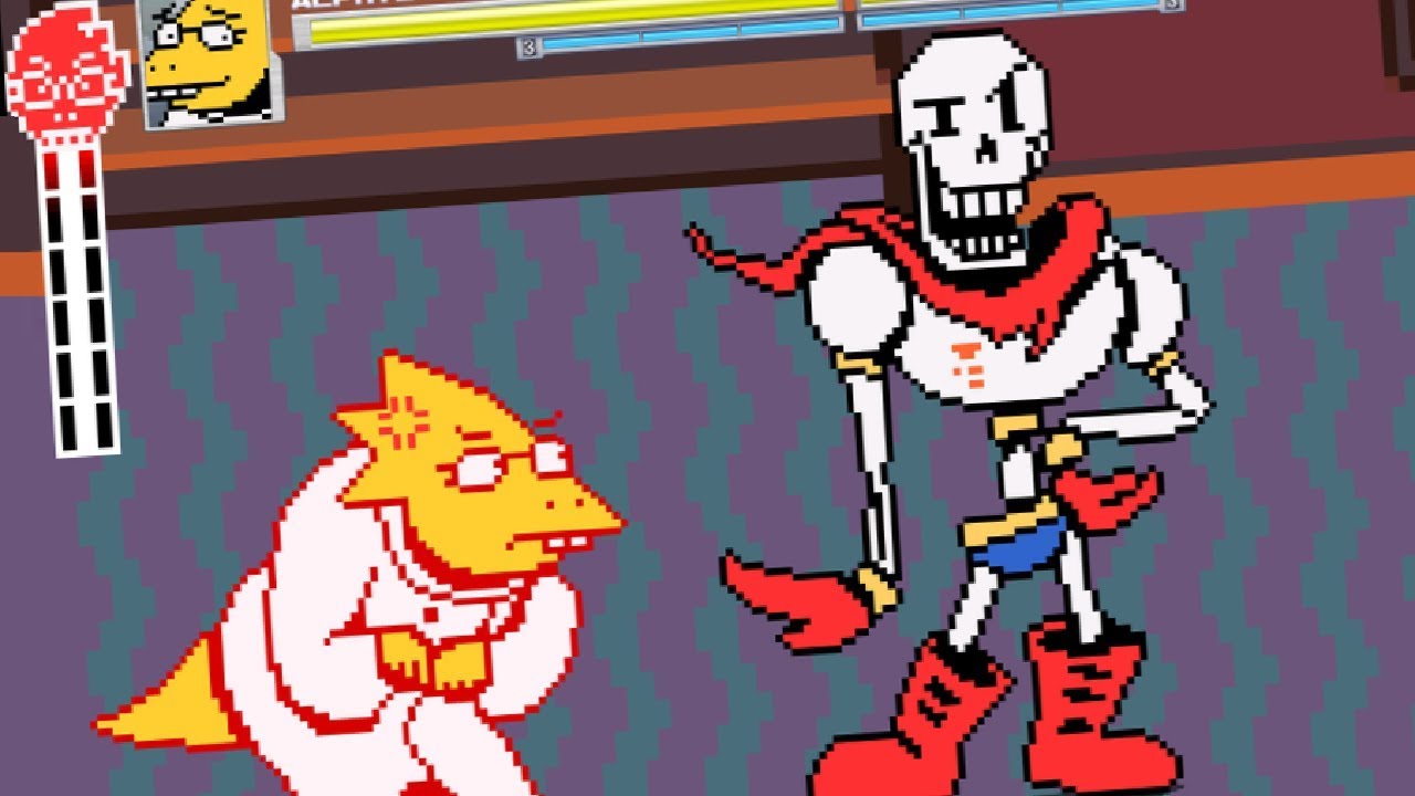 M.U.G.E.N: Undertale | Nerd Rage REWORK - Alphys