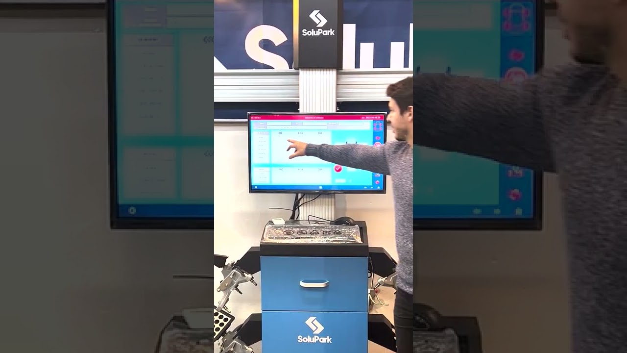 FUNCIONAMIENTO ALINEADORA 3D - SP381 - SOLUPARK