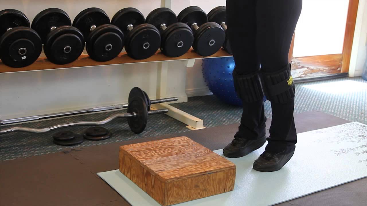 Calf Muscle Exercises With Ankle Weights : Simple, Functional Exercises