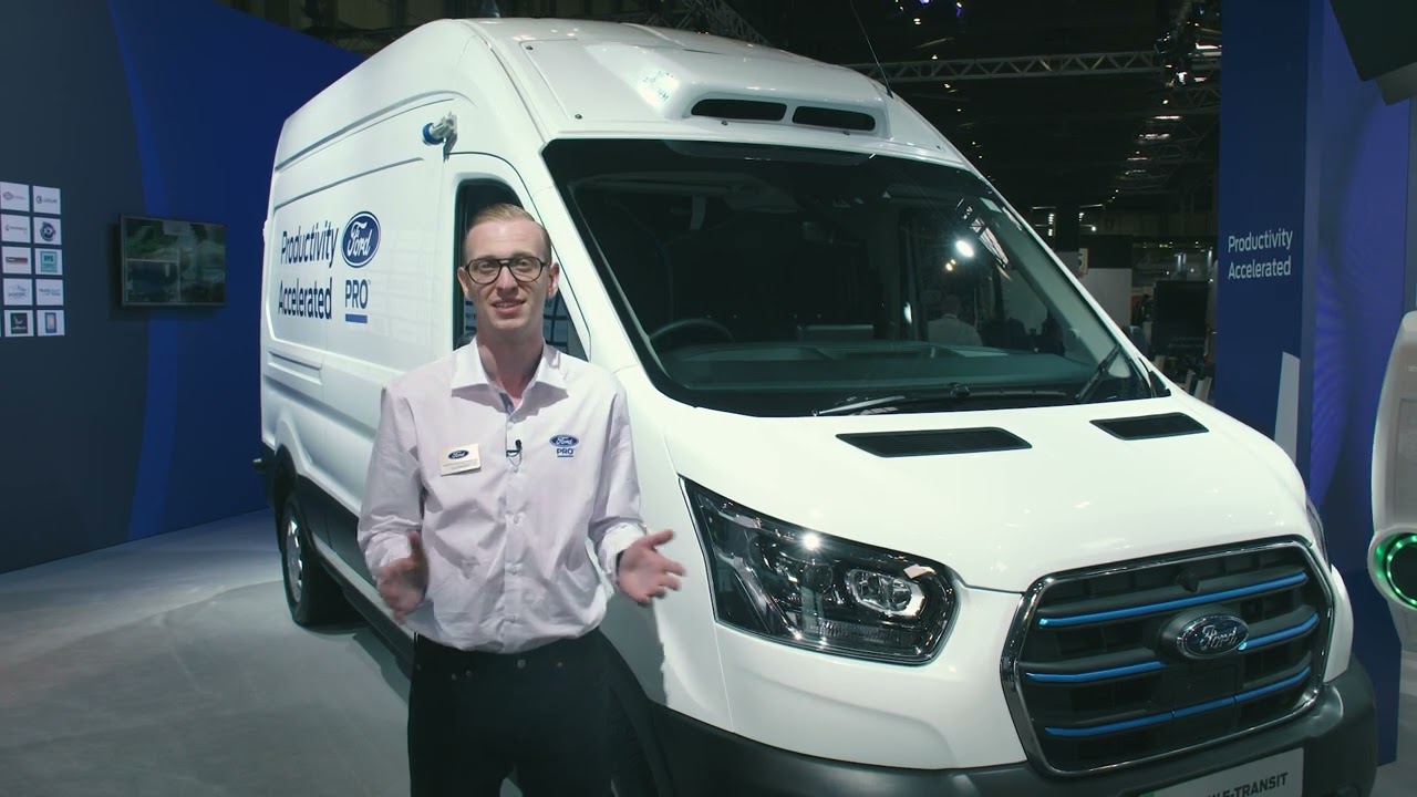 The All-Electric E-Transit Tipper & Freezer Van | Walkaround 2022 | Ford UK