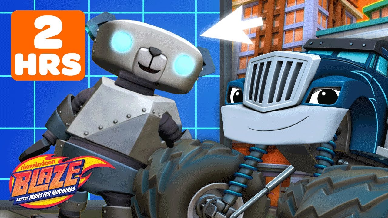 Crusher Builds Robots #24 | Games For Kids | Blaze and the Monster Machines