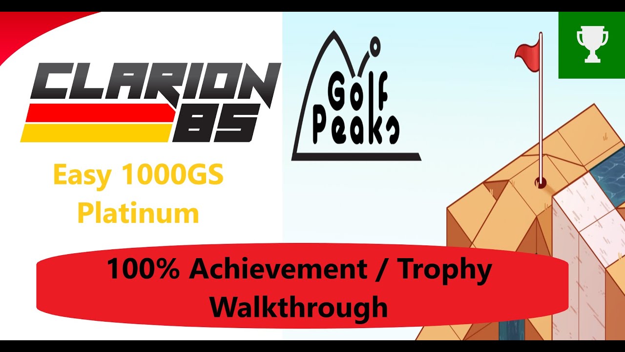 Golf Peaks 100% Achievement Walkthrough Easy 1000GS