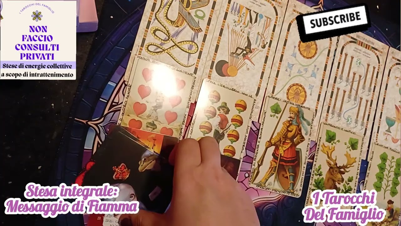 Stesa integrale: Messaggio di Fiamma #twinflames #cartomanzia #letturatarocchi #tarocchi 