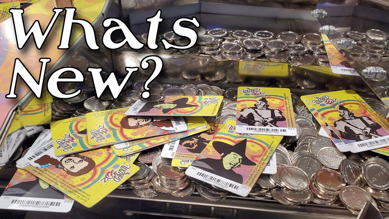 What New at The Wizard of Oz Coin Pusher? Summer 2022